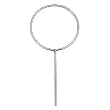 Imagem de Suporte de anel, anel de suporte fechado de aço inoxidável 304 adequado para suportar todos os tipos de béqueres e frascos em laboratórios de bioquímica (aço inoxidável 6)