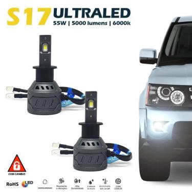 Imagem de Par Lâmpadas H3 Farol Milha Suzuki Vitara Ultra Led 10000 Lumens Canbu