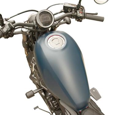 Imagem de Capa de tanque de combustível de motocicleta para Rebel CMX 500 300 250 CMX500 CMX300 CMX250 2017-2025 protetor de carenagem de gás de óleo, azul marinho