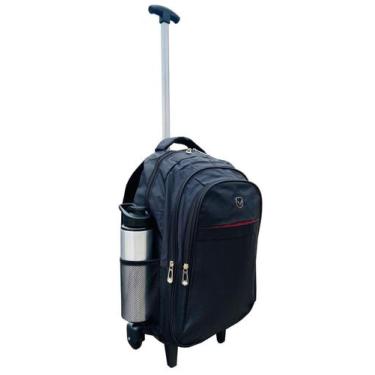 Imagem de Mochila Rodinhas Notebook Executiva Viagem Facul Escola - Bezzter, Cor