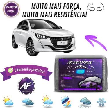 Imagem de Capa De Cobrir Carro Peugeot 208 Forrada Impermeável Armada Force - Ar