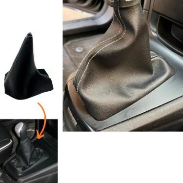 Imagem de Coifa Couro Alavanca Câmbio Manual New Fiesta Mexicano 2011 2012 2013 