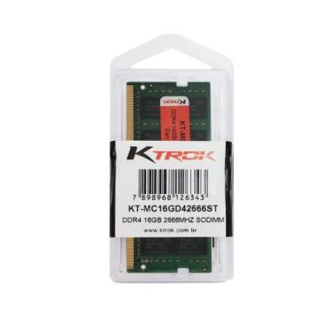 Imagem de Memória Ram 16gb Ddr4 Notebook Samsung Book Np550xdz - Ktrok