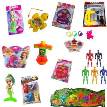 Imagem de kit 12 prendas festa junina para pescaria brinquedos infantil prêmio d