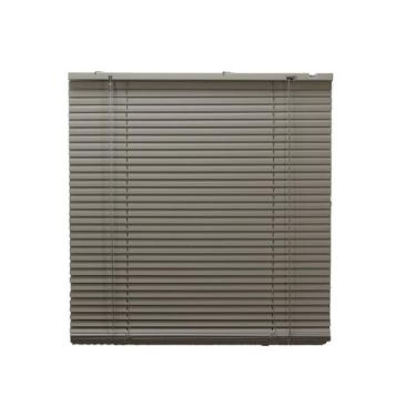 Imagem de Persiana Horizontal Aluminio 25mm Bege 109 (L) x 109 (A) cm Cortina C/