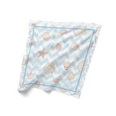 Imagem de Canga Saída De Praia Estampa Estrela Do Mar 125x125cm Bali - PRESENTE-