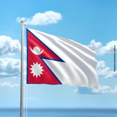 Imagem de Bandeira Nepal em Oxford 140x80cm - PRESENTE-BRINDE