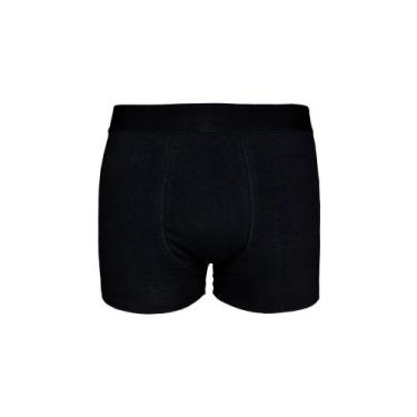Imagem de Cueca Boxer Box Try Basics Algodão Cotton Lisa Básica Casual Moda Masc