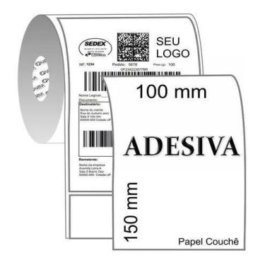 Imagem de Etiqueta Térmica Envios 10x15- 400 Etiquetas - Bimport