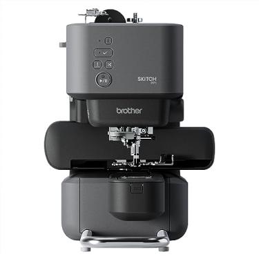 Imagem de Brother Máquina de bordar de agulha única Skitch alimentada pelo aplicativo móvel Artspira necessário, área de bordado de 10 x 10 cm, conectada por Bluetooth