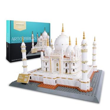 Imagem de ArtorBricks Architectural Taj Mahal Large Collection Building Set Model Kit and Gift for Adults, Compatible with Lego (1503 Pieces)