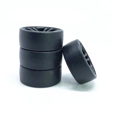 Imagem de KingVal Replacement 4PCS Drift Tire Wheel RC Spare Parts Compatible with JJRC Q117-E Q117-F Q117-G RC Car