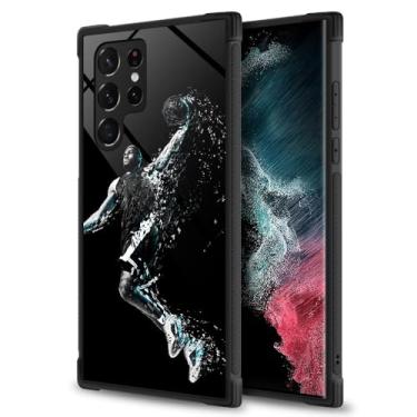 Imagem de Capa compatível com Samsung Galaxy S23 Ultra, capa para jogador de basquete 10 Galaxy S23 Ultra para meninos e homens, antiarranhões à prova de choque de 6,8 polegadas