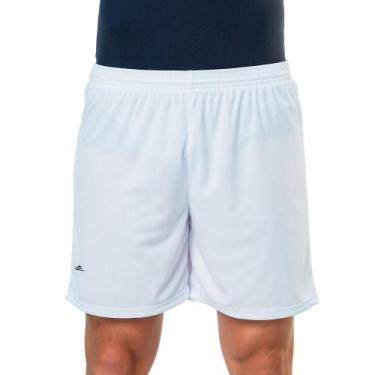 Imagem de Short Para Futebol Com Sunga Esporte Elite, Branco, EG2