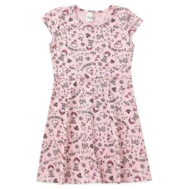 Imagem de Vestido Infantil Menina - EliMu Store, Rosa claro, 01
