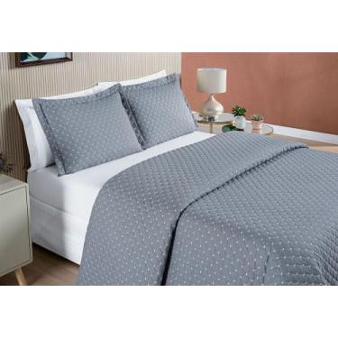 Imagem de Cobre Leito Colcha Ravana Micropercal 200 Fios Casal Padrão - Bia Enxo