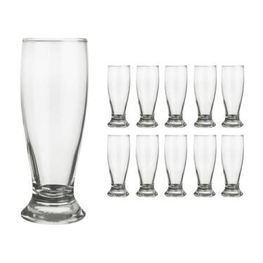 Imagem de Jogo 10 Copo 300ml Munich Cerveja Bar Restaurante Chop Nadir - NADIR F