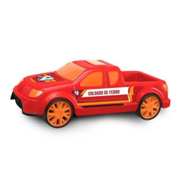 Imagem de Carrinho Pickup Soldado de Ferro Menino Mielle - Mielle Brinquedos