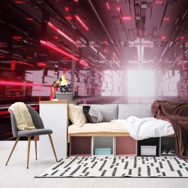 Imagem de Papel de Parede Gamer Scifi Painel 3D Video Game cobre 12m² - Quartinh