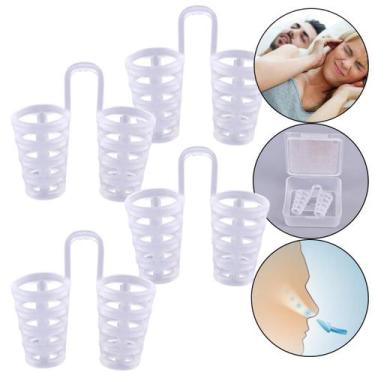 Imagem de Kit 4 Dilatador Nasal Clip Anti Ronco Apnéia Desvio De Septo - Desconh