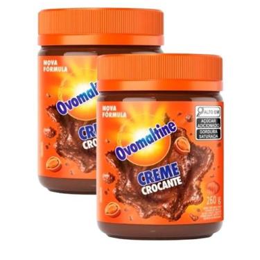 Imagem de Kit 2 OVOMALTINE CREME CROCANTE POTE 260G