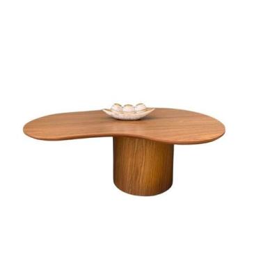 Imagem de Mesa de Centro Organica Bean 90x60x44cm Madeira Freijó - Modelar Art M