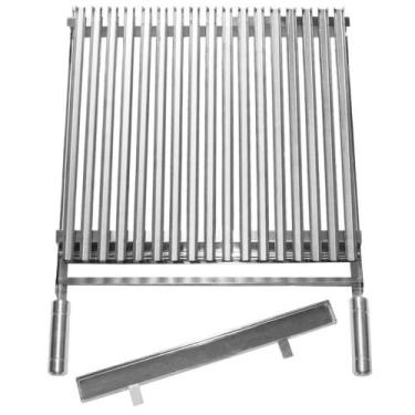 Imagem de Grelha Inox Churrasqueira Parrilla Argentina Picanheira com Coletor de
