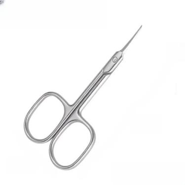 Imagem de Tesoura Profissional para Cutículas - Aço Inoxidável para Manicure e N