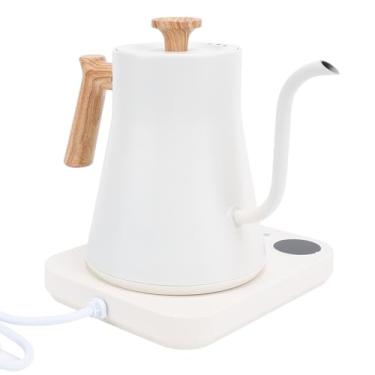 Imagem de Chaleira Elétrica de café, Aço Inoxidável 304 Temperatura Pescoço de Ganso Chaleira Elétrica para água Fervente Despeje sobre café chá Chaleira de água Fervente Rápida (Plugue UE