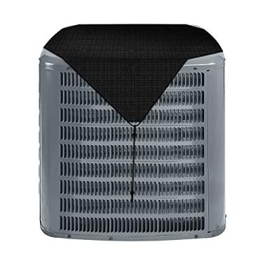 Imagem de E&K Capa para Unidade de Ar Condicionado Externa À Prova D'Água de 36" X 36" para Compressor de Ar Condicionado, Capa Superior de Inverno para Exterior com Cordas Elásticas, Proteção Contra Folhas, Po