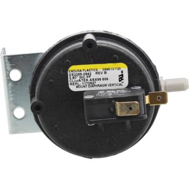 Imagem de ClimaTek Interruptor de Pressão de Ar Substitui Icp Heil Tempstar Peça Nº 1170927 1010896 1093436 .50" W/C