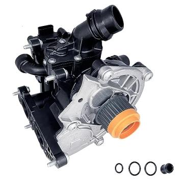 Imagem de CYONRUAN Ea888 Conjunto de Carcaça Do Termostato Da Bomba de Água 06L121111J para Vw Tiguan Audi Golf Jetta Gti Passt Tiguan 1.8T 2.0T 06L121011B,06L121005A,06L121005A,06L12111H
