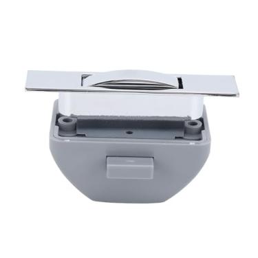 Imagem de Trava de Armário de Pressão para RV - Fechadura de Armário de Liga de Zinco Sem Chave para Iates, Motorhomes e S (Cromo)