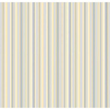 Imagem de Papel De Parede Safari Friends Listrado Amarelo Sf6214