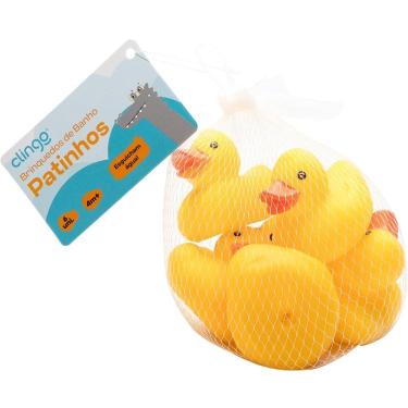 Imagem de Brinquedos de Banho Patinhos Amarelos +4m 6und Clingo