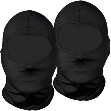 Imagem de Kit 2 Balaclavas fechadas balaclava touca toca ninja UV50+ - EX311, 2-
