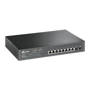 Imagem de SWITCH GIGABIT SMART C/ 10 PORTAS (8 PORTAS POE+ E 2 SLOTS SFP JETSTREAM) TL-SG2210MP SMB – TP-LINK