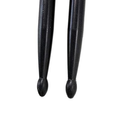 Imagem de Bateria Em Forma de Nylon Drumsticks Instrumentos Musicais para Tacos de Bateria (Preto)