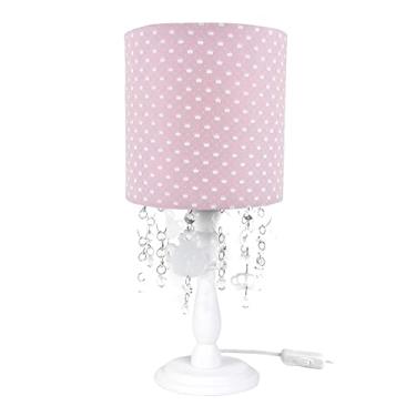 Imagem de Abajur Madeira Cristais Ursa Princesa