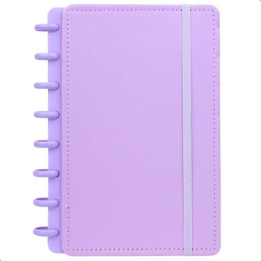 Imagem de Caderno Inteligente Tamanho A5 80 Folha Adicona Remove Folha Lilás