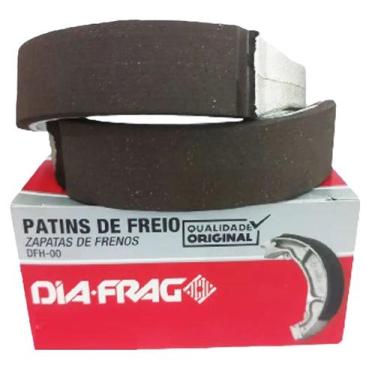 Imagem de Patim freio titan 125 titan 150 cbx 250 lead tras - biz100-125 d/twist