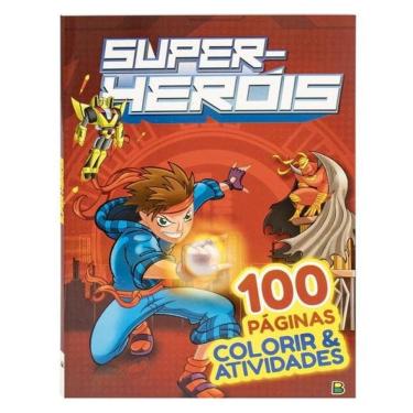 Imagem de Colorir & Atividades: Super-Heróis