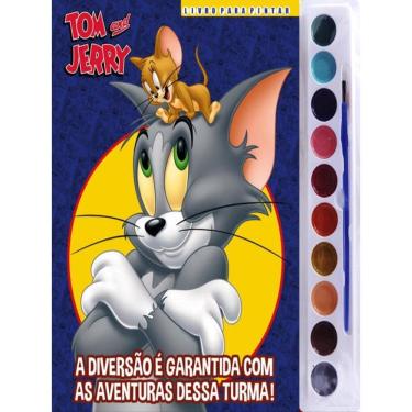 Imagem de Tom E Jerry Livro Para Pintar Com Aquarela