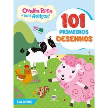 Imagem de 101 Primeiros Desenhos - Ovelha Rosa E Seus Amigos