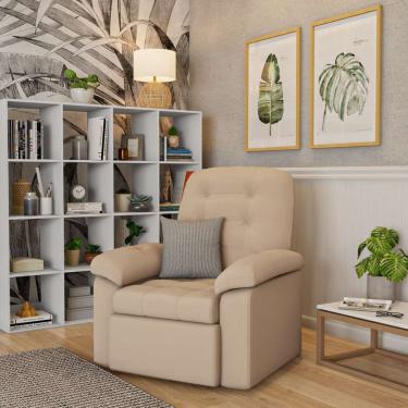 Imagem de Poltrona Retrátil e Reclinável Estoril Macchiato