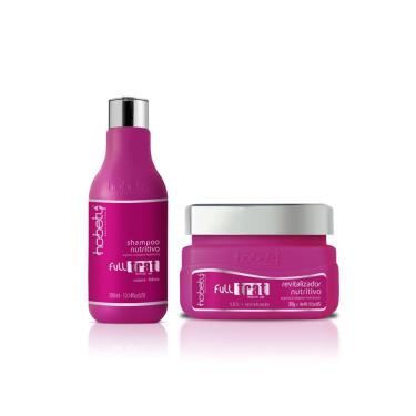 Imagem de Kit Hobety Full Trat Shampoo 300ml + Máscara Revitalizadora 300g