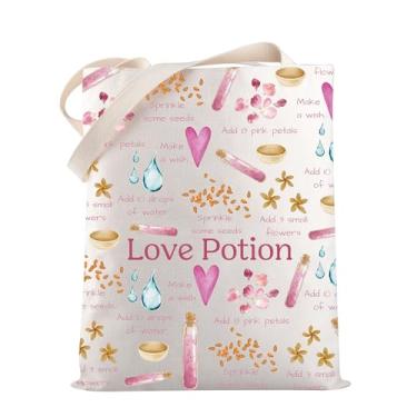 Imagem de MNIGIU Poção engraçada, bolsa de ombro, poção mágica, presente inspirado, poção mágica, presente de amizade, Potion Bottle Bag 9, Large