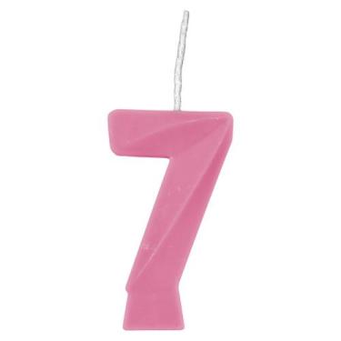 Imagem de Vela de Aniversário Candy Rosa - 1 Unidade - Regina, 7