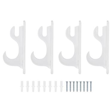 Imagem de Aqur2020 Acrílico 2 Tier Wall Mount Espada Display Stand - Samurai & Espada Curta Suporte para Home Shop Decor, Estável Prateleira (Acrílico 2)