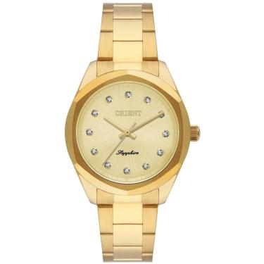 Imagem de Relógio Orient Feminino Ref: Fgss0236 C1kx Casual Dourado
